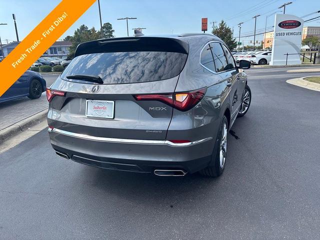 Photo of 2023 Liquid Carbon Metallic Acura MDX