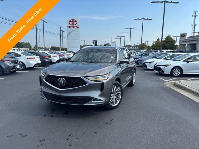 Photo of 2023 Liquid Carbon Metallic Acura MDX