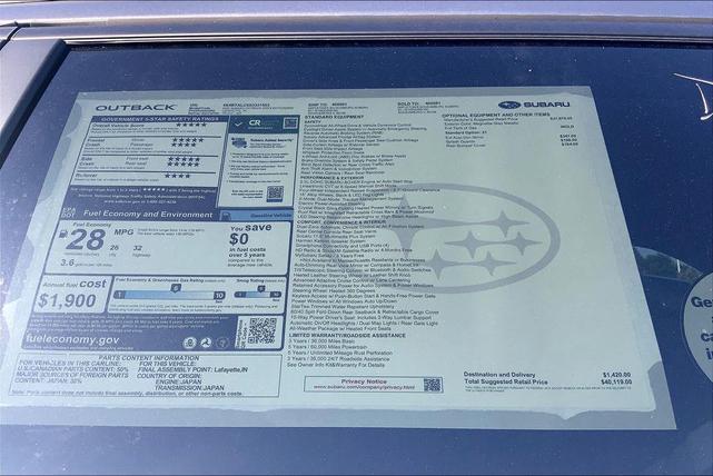 Photo of 2025 Magnetite Gray Metallic Subaru Outback