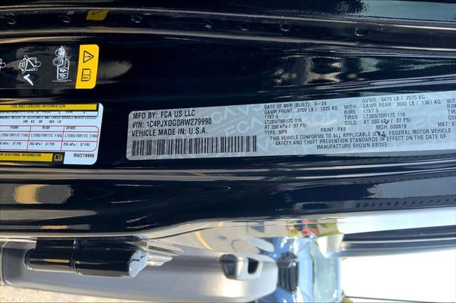 Photo of 2024 Black Clearcoat Jeep Wrangler