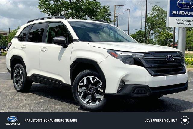 Photo of 2025 Crystal White Pearl Subaru Forester