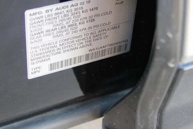 Photo of 2019 Gba Void Black Audi Q7