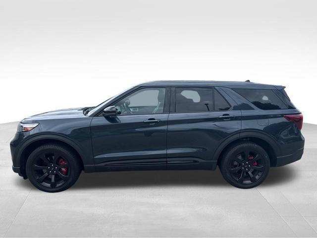 Photo of 2022 Stone Blue Metallic Ford Explorer