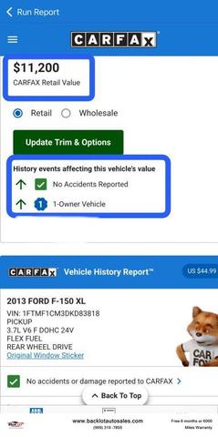 Photo of 2013 Oxford White Ford F-150