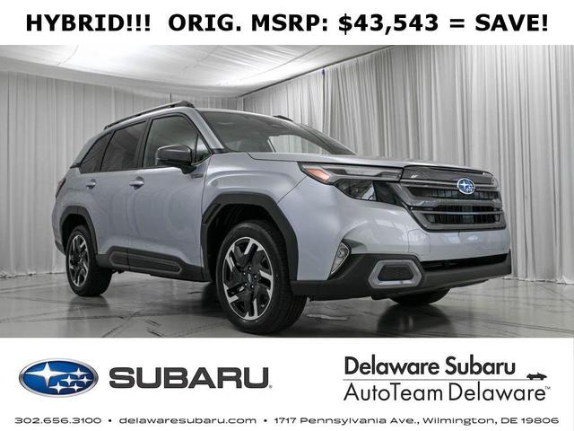 Photo of 2025 Ice Silver Metallic Subaru Forester Hybrid