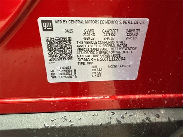 Photo of 2026 Radiant Red Tintcoat Chevrolet Equinox