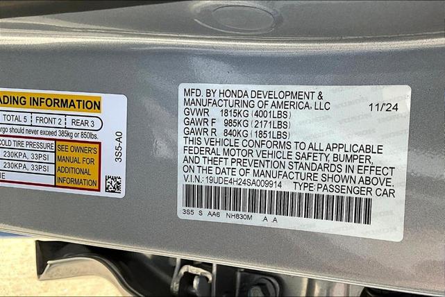 Photo of 2025 Lunar Silver Metallic Acura Integra