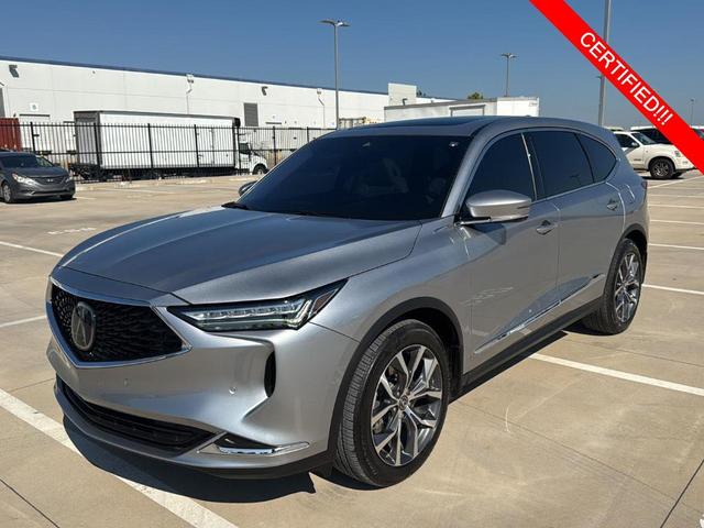 Photo of 2023 Lunar Silver Metallic Acura MDX