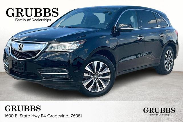 Photo of 2015 Crystal Black Pearl Acura MDX