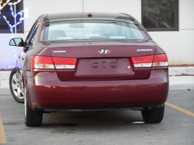 Photo of 2008 Burgundy Hyundai SONATA