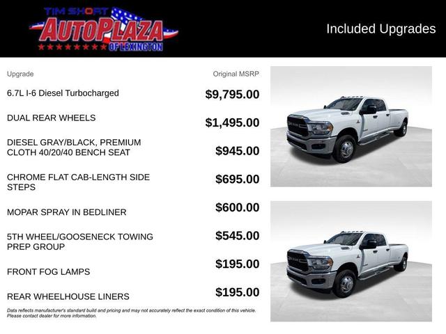 Photo of 2024 Bright White Clearcoat RAM 3500