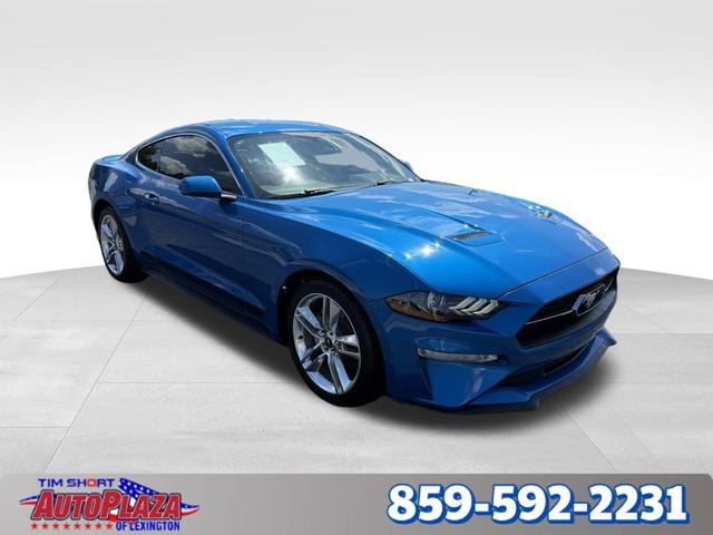 Photo of 2020 Blue Ford Mustang