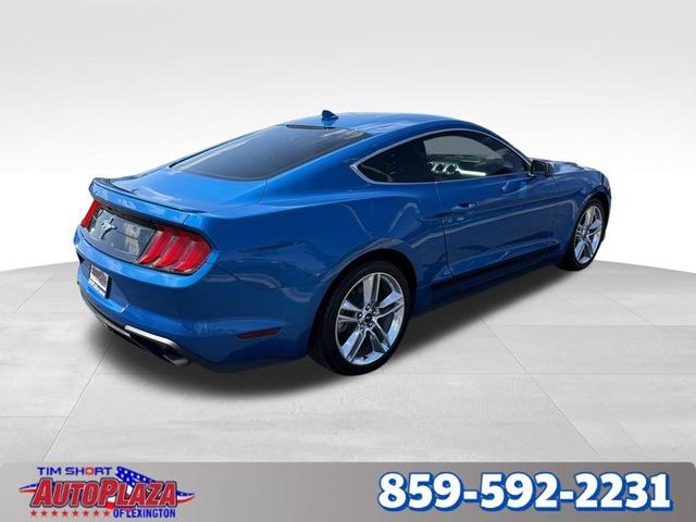 Photo of 2020 Blue Ford Mustang