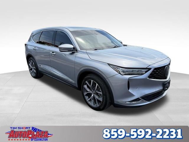 Photo of 2024 Liquid Carbon Metallic Acura MDX