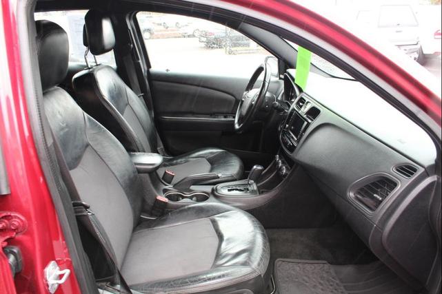 Photo of 2013 Deep Cherry Red Crystal Pearlcoat Chrysler 200