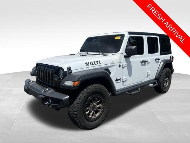 Photo of 2022 Bright White Clearcoat Jeep Wrangler