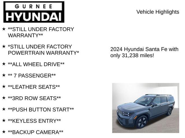Photo of 2024 Hampton Gray Hyundai SANTA FE HEV