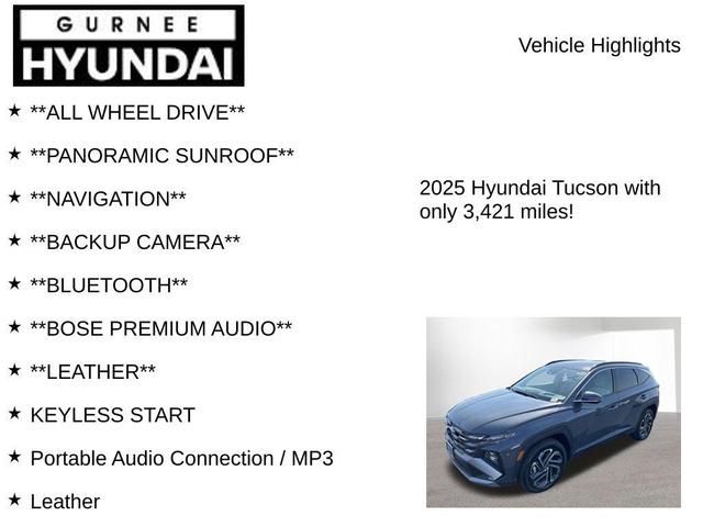 Photo of 2025 Gray Hyundai TUCSON