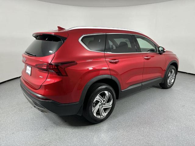 Photo of 2023 Calypso Red Hyundai SANTA FE