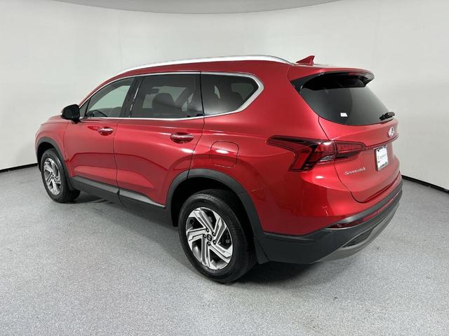 Photo of 2023 Calypso Red Hyundai SANTA FE
