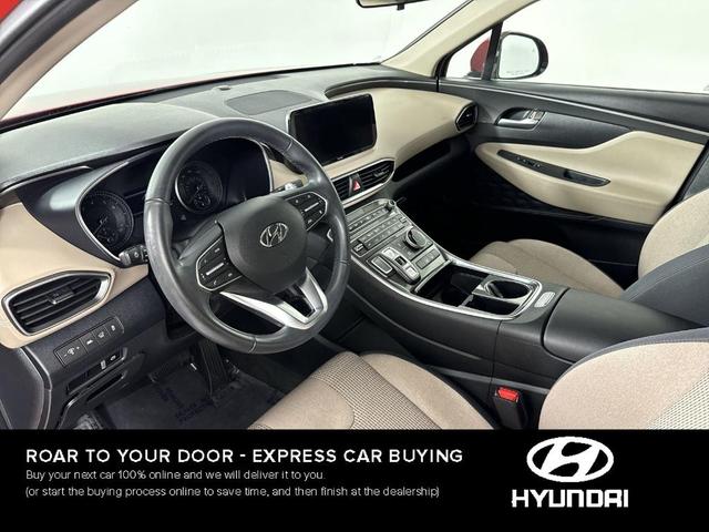 Photo of 2023 Calypso Red Hyundai SANTA FE