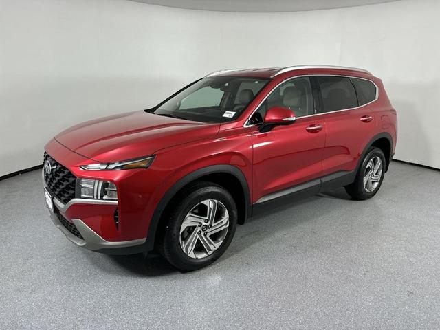 Photo of 2023 Calypso Red Hyundai SANTA FE