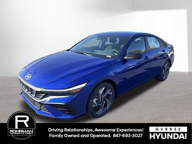 Photo of 2025 Intense Blue Hyundai ELANTRA