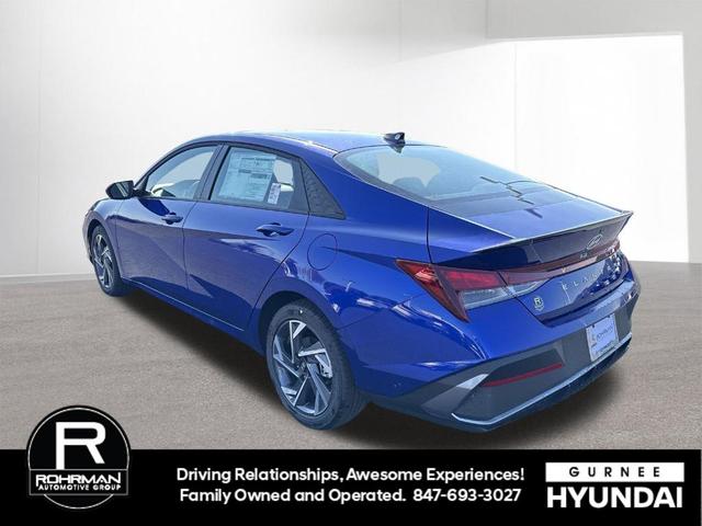 Photo of 2025 Intense Blue Hyundai ELANTRA