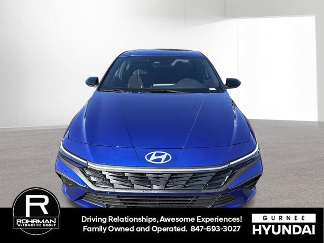 Photo of 2025 Intense Blue Hyundai ELANTRA