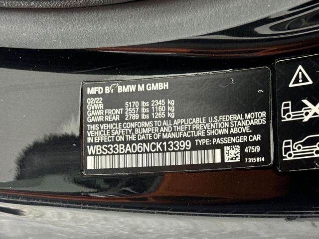Photo of 2022 Black Sapphire Metallic BMW M4