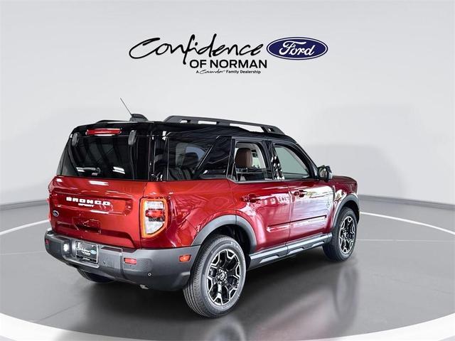 Photo of 2025 Ruby Red Metallic Tinted Clearcoat Ford Bronco Sport