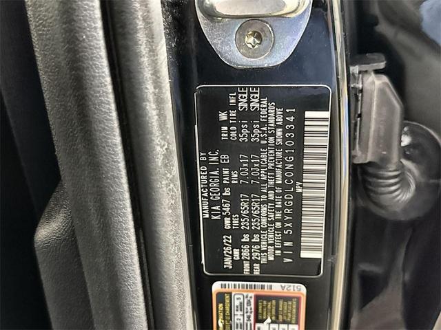 Photo of 2022 Ebony Black Kia Sorento
