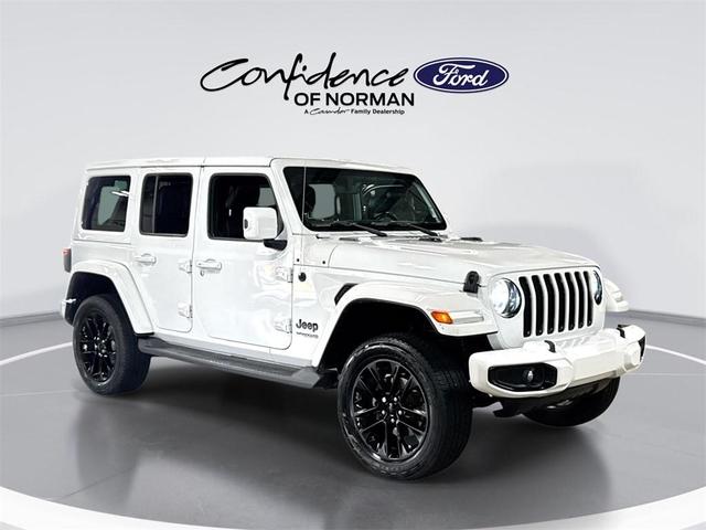 Photo of 2021 Bright White Clearcoat Jeep Wrangler Unlimited