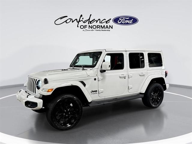 Photo of 2021 Bright White Clearcoat Jeep Wrangler Unlimited