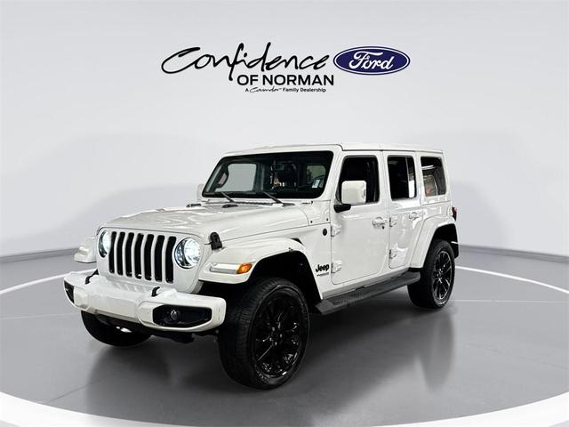 Photo of 2021 Bright White Clearcoat Jeep Wrangler Unlimited