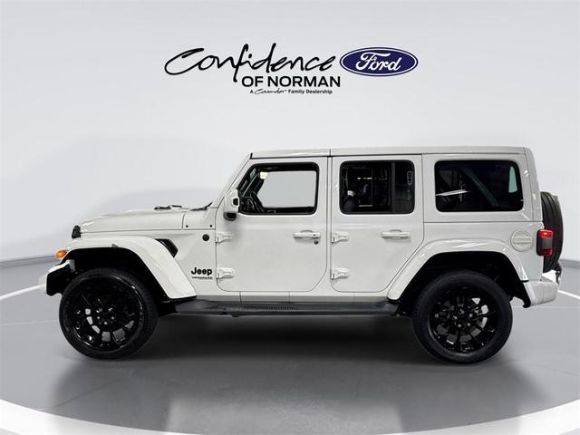 Photo of 2021 Bright White Clearcoat Jeep Wrangler Unlimited