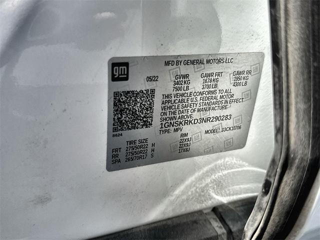 Photo of 2022 Summit White Chevrolet Tahoe
