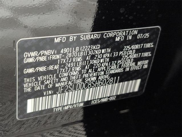 Photo of 2025 Crystal Black Silica Subaru Forester