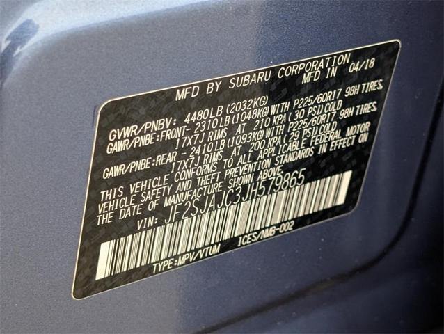 Photo of 2018 Quartz Blue Pearl Subaru Forester