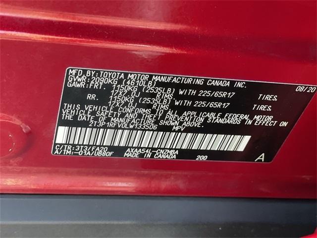 Photo of 2020 Ruby Flare Pearl Toyota RAV4