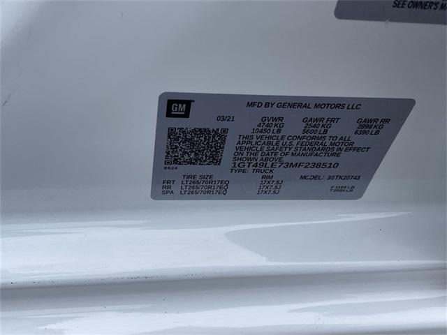 Photo of 2021 Summit White GMC Sierra 2500