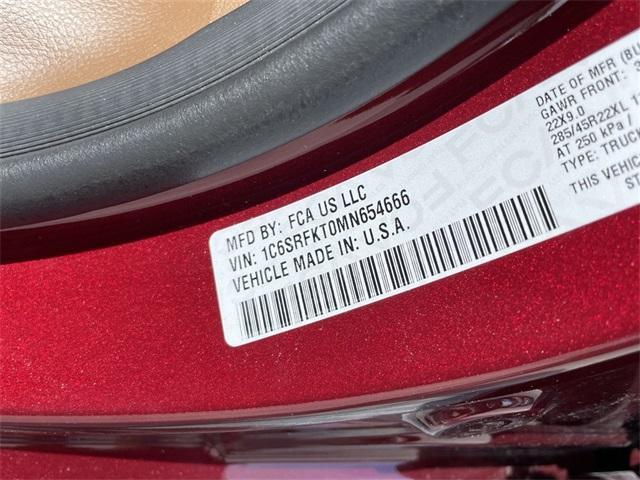 Photo of 2021 Delmonico Red Pearlcoat RAM 1500