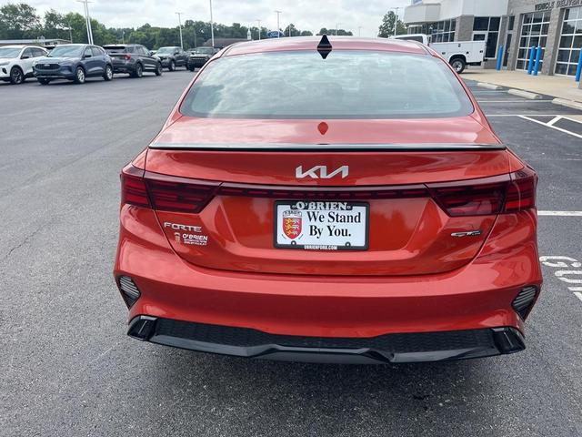 Photo of 2023 Fire Orange Kia Forte