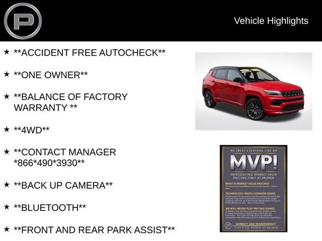 Photo of 2023 Redline Pearlcoat Jeep Compass