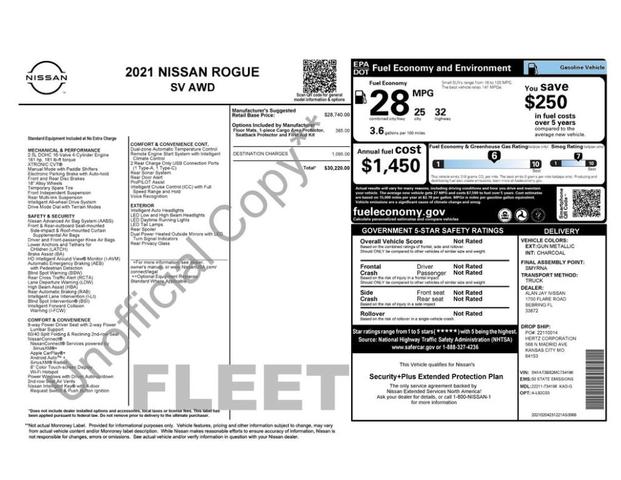 Photo of 2021 Gun Metallic Nissan Rogue