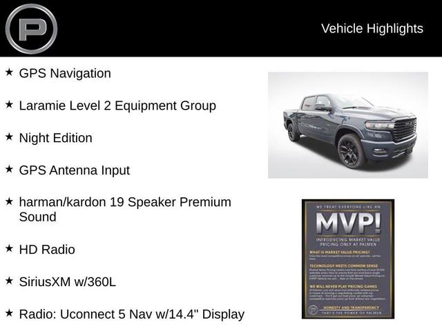 Photo of 2025 Blue Metallic RAM 1500
