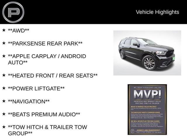 Photo of 2018 DB Black Crystal Clearcoat Dodge Durango