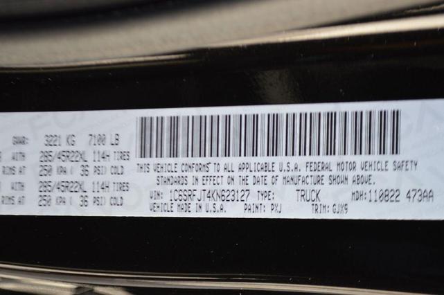Photo of 2019 Diamond Black RAM 1500