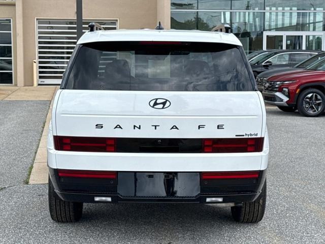 Photo of 2025 Serenity White Hyundai SANTA FE HEV