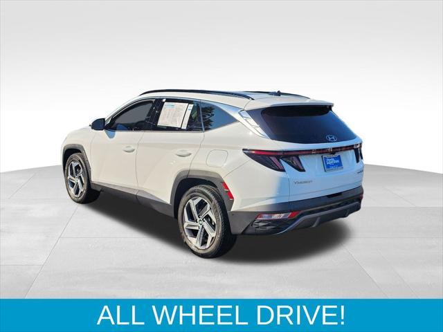 Photo of 2022 Quartz White Hyundai TUCSON Hybrid